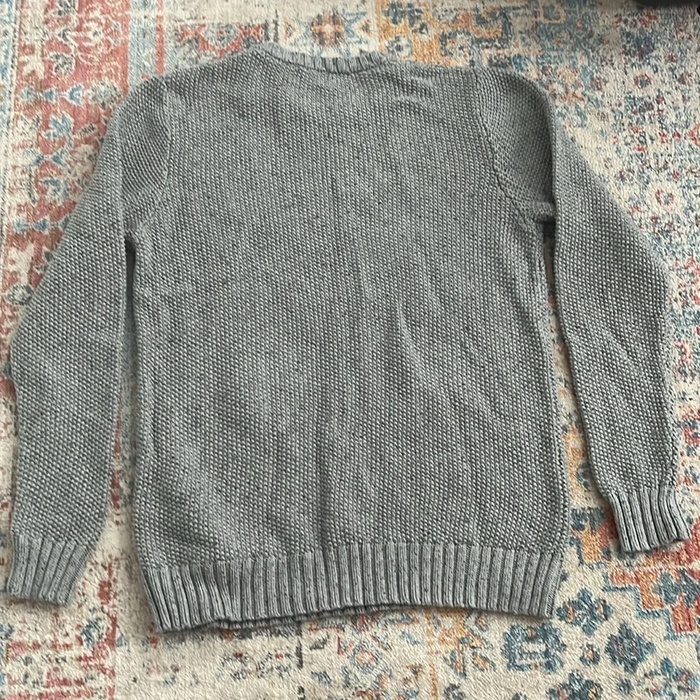 Goodfellow chunky knit cotton crewneck sweater